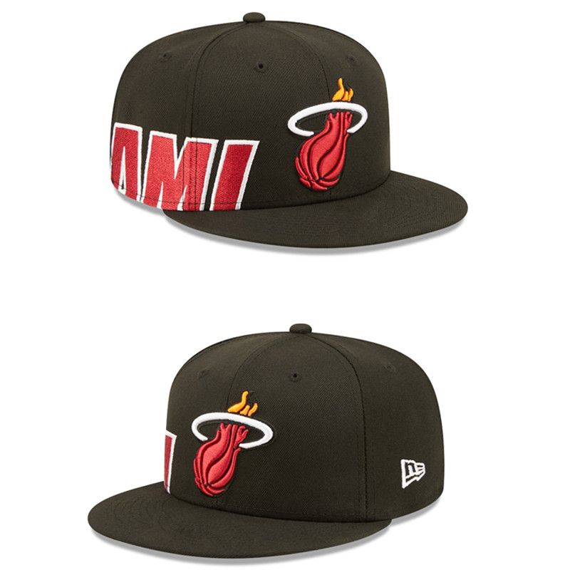 2025 NBA Miami Heat Hat TX20250307->nba hats->Sports Caps